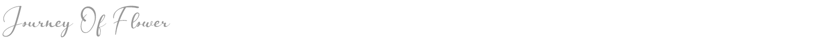 Journey Of Flower font preview